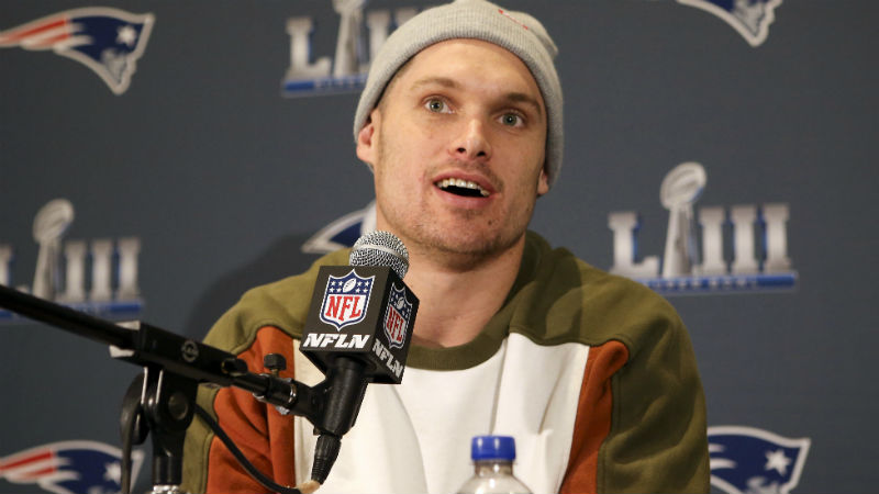 New England Patriots wide receiver Chris Hogan