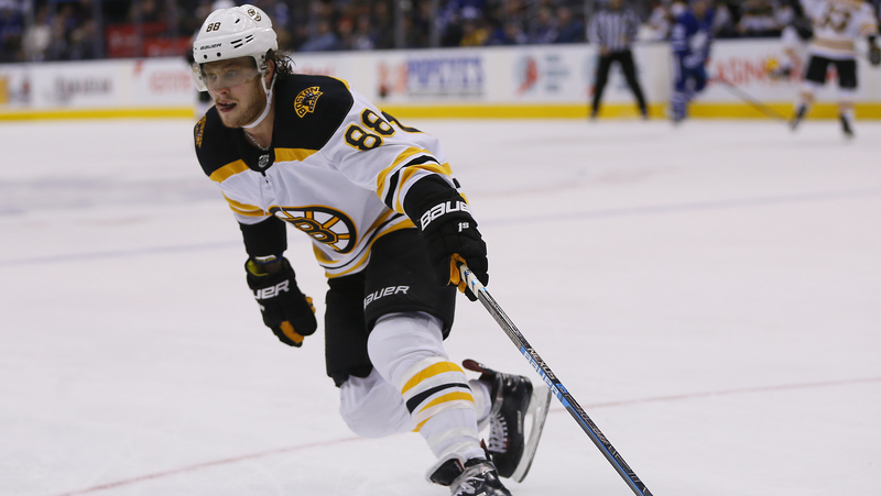 Boston Bruins Winger David Pastrnak
