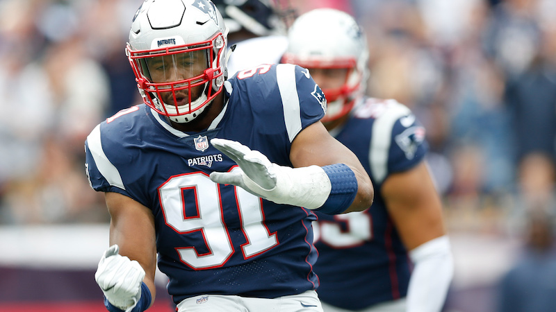 Patriots defensive end Deatrich Wise Jr.