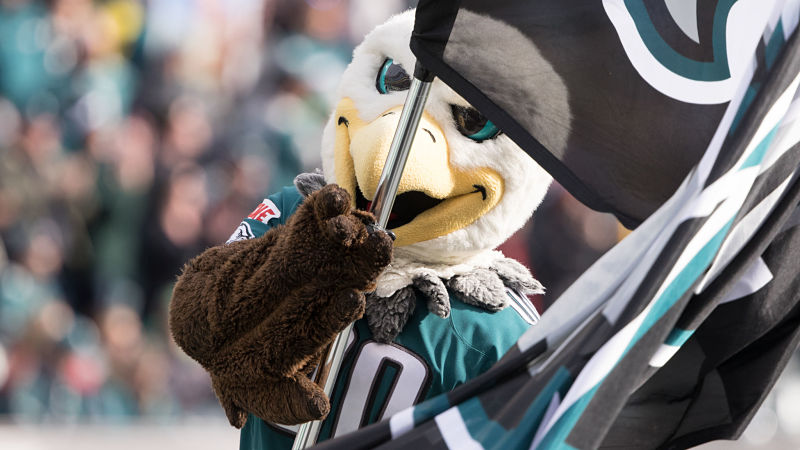 Eagles mascot