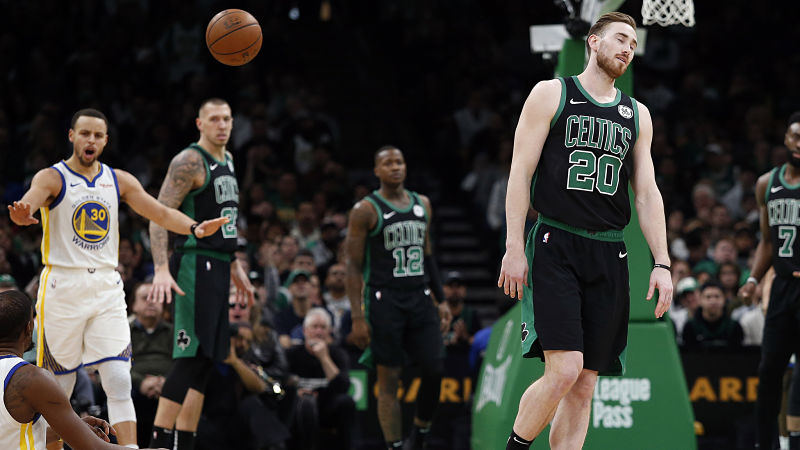 Boston Celtics forward Gordon Hayward