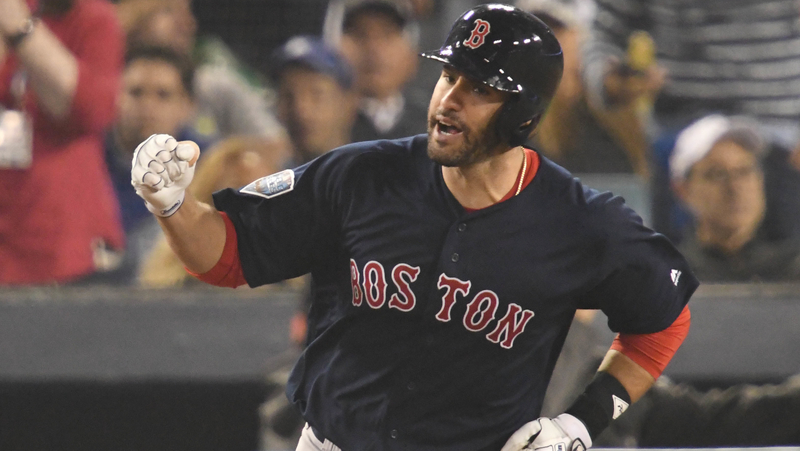 Boston Red Sox Designated Hitter J.D. Martinez