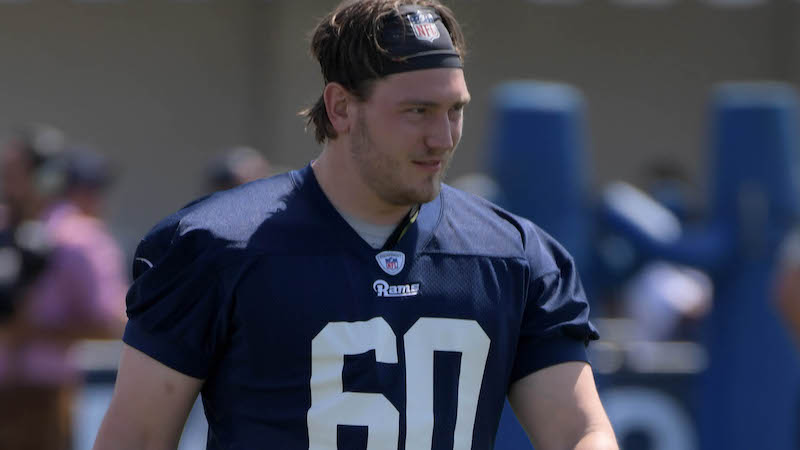 Patriots center Jake Eldrenkamp