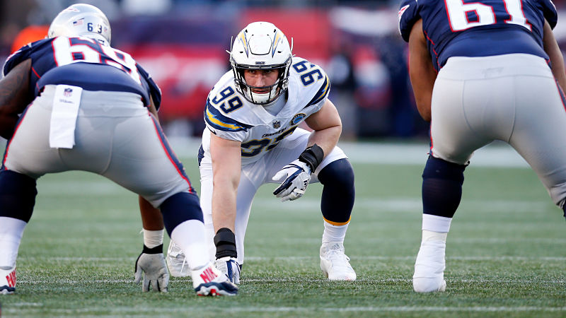 Los Angeles Chargers defensive end Joey Bosa