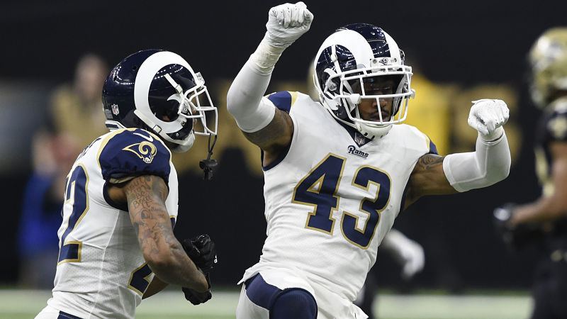 Los Angeles Rams safety John Johnson