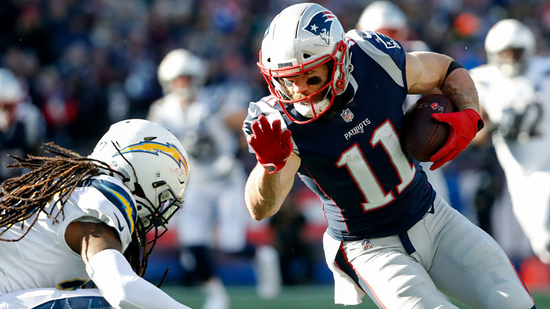 New England Patriots receiver Julian Edelman