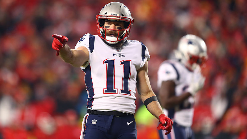 Patriots wide receiver Julian Edelman