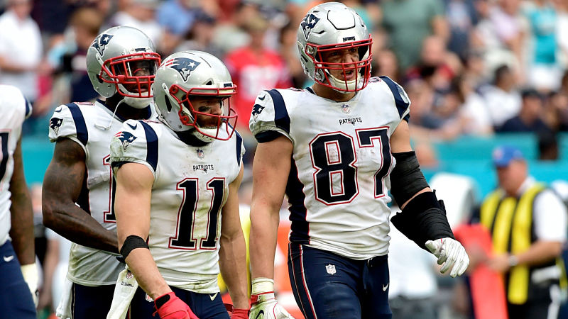 Julian Edelman, Rob Gronkowski