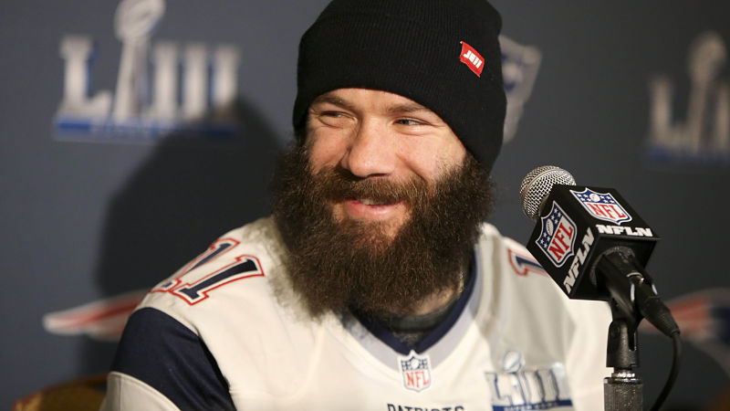 New England Patriots wide receiver Julian Edelman
