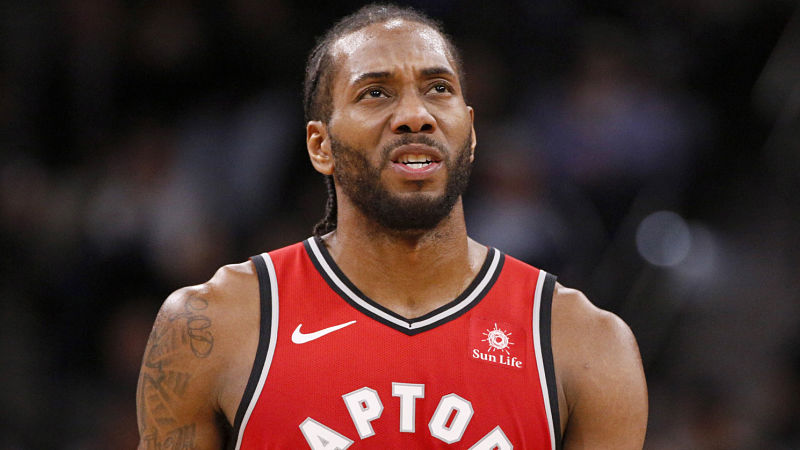 Toronto Raptors forward Kawhi Leonard