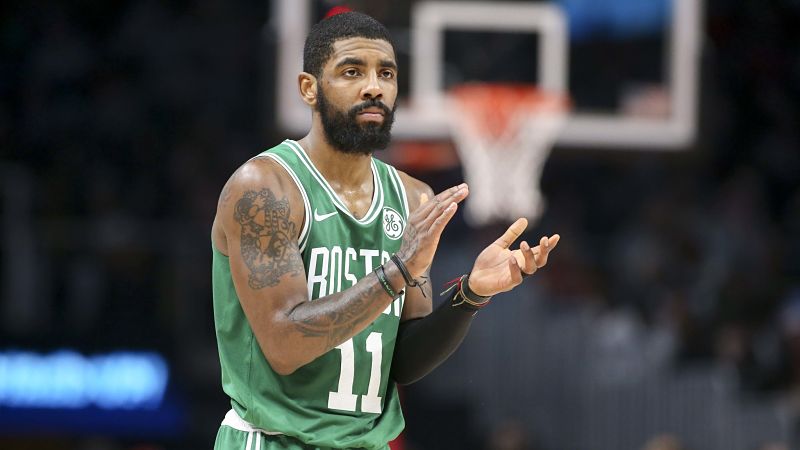 Boston Celtics guard Kyrie Irving