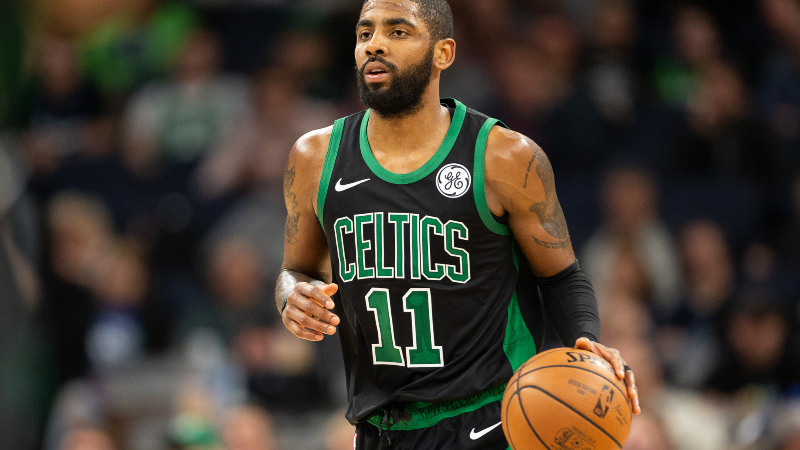 Boston Celtics guard Kyrie Irving