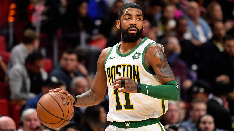 Boston Celtics guard Kyrie Irving