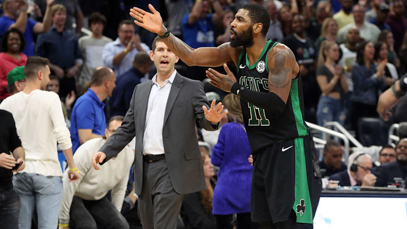 Boston Celtics guard Kyrie Irving
