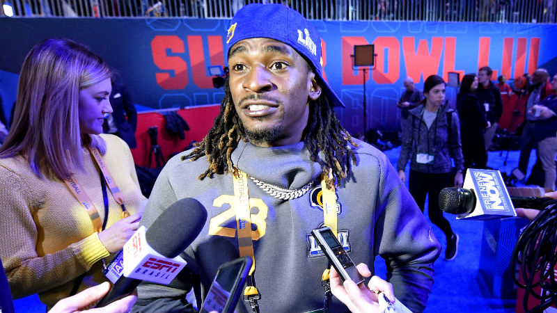 Los Angeles Rams defensive back Nickell Robey-Coleman