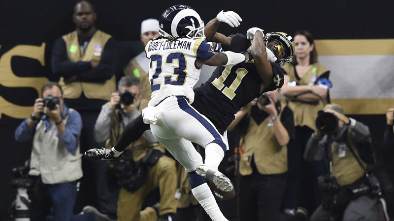 Los Angeles Rams cornerback Nickell Robey-Coleman