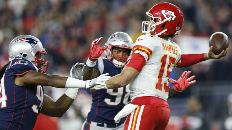 Kansas City Chiefs quarterback Patrick Mahomes