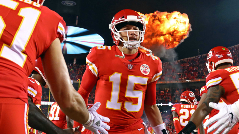 Kansas City Chiefs quarterback Patrick Mahomes