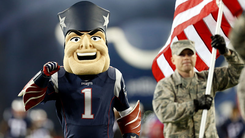 Patriots mascot