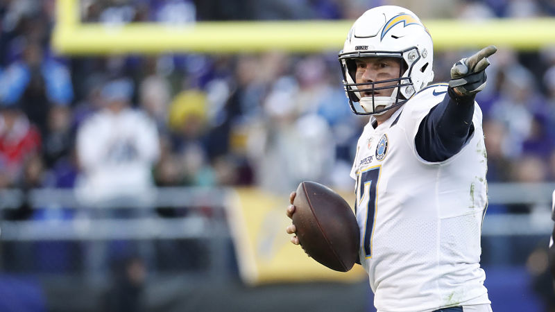 Los Angeles Chargers quarterback Philip Rivers