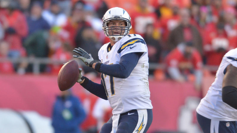 Los Angeles Chargers quarterback Philip Rivers