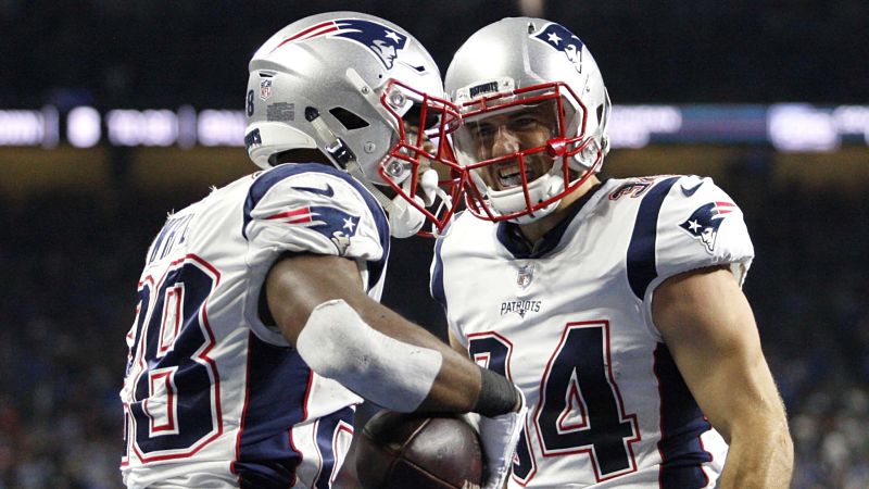 New England Patriots running back Rex Burkhead