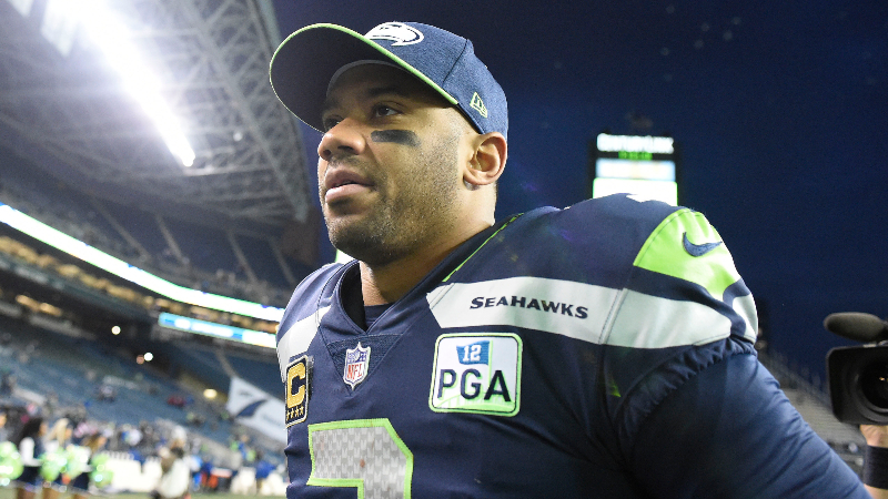 Seattle Seahawks quarterback Russell Wilson