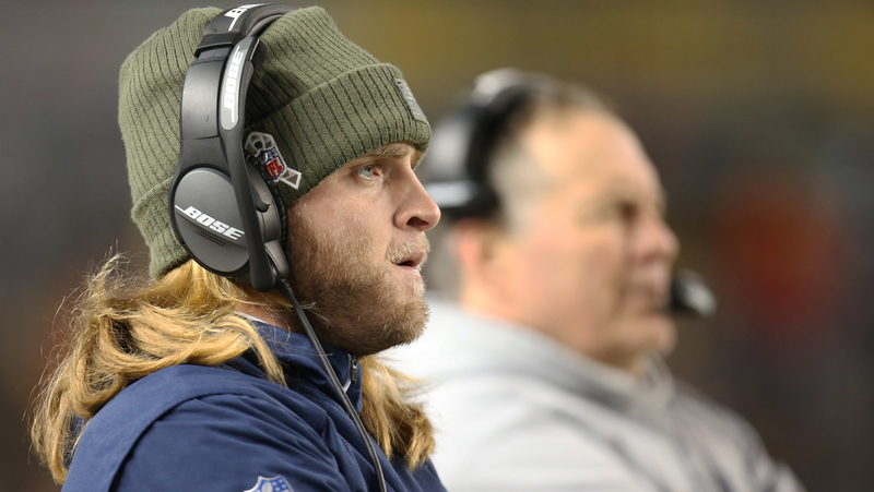 New England Patriots Safeties Coach Steve Belichick