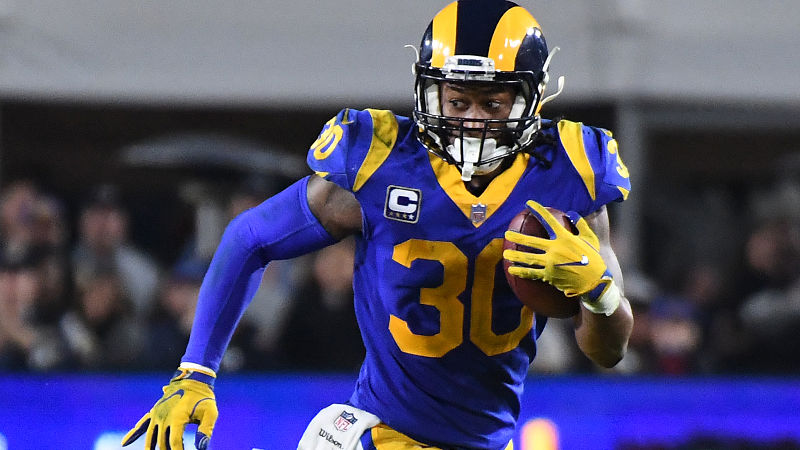 Los Angeles Rams running back Todd Gurley