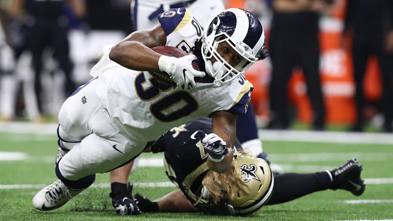 Los Angeles Rams running back Todd Gurley