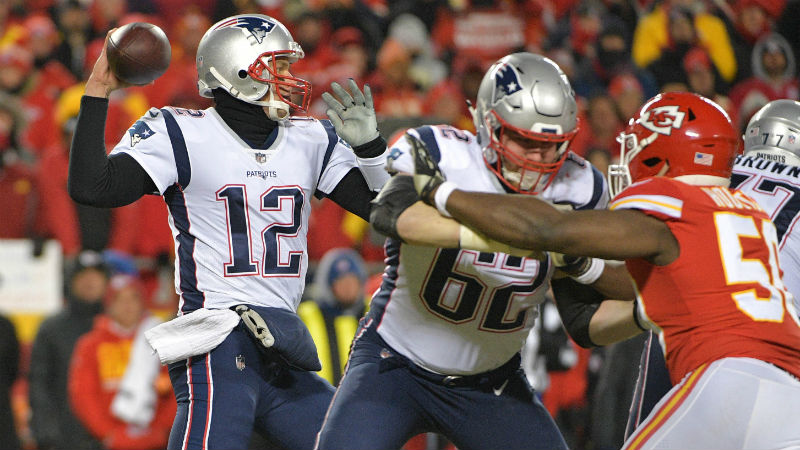 New England Patriots quarterback Tom Brady