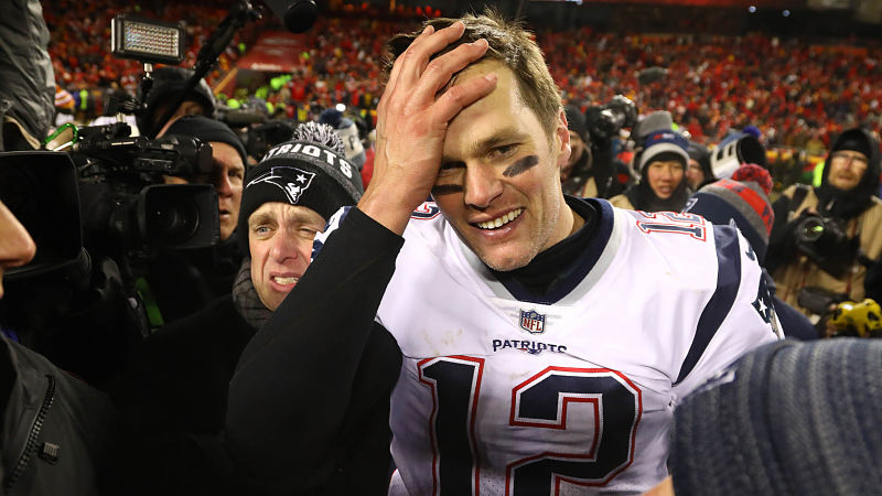 New England Patriots quarterback Tom Brady