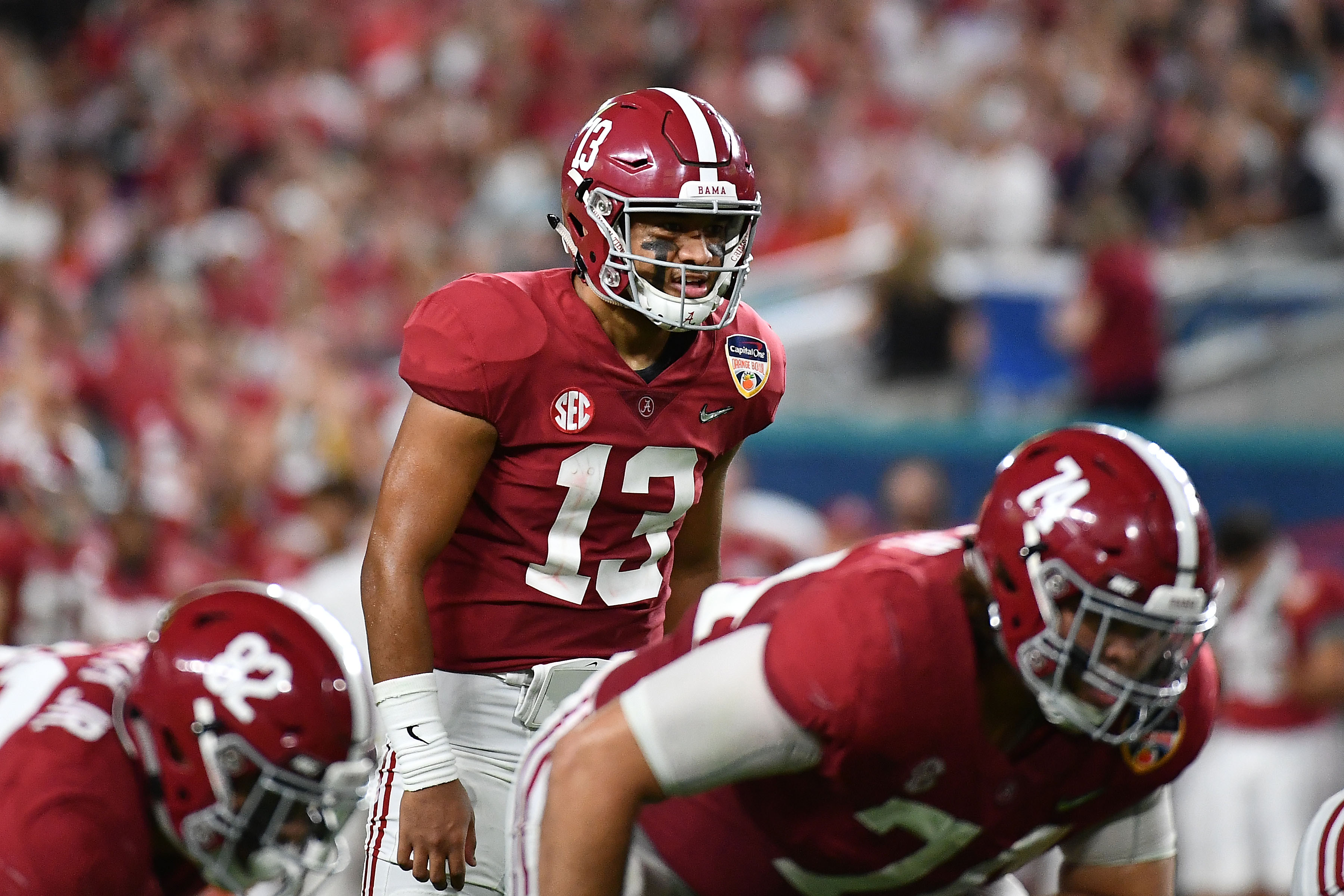 Alabama quarterback Tua Tagovailoa
