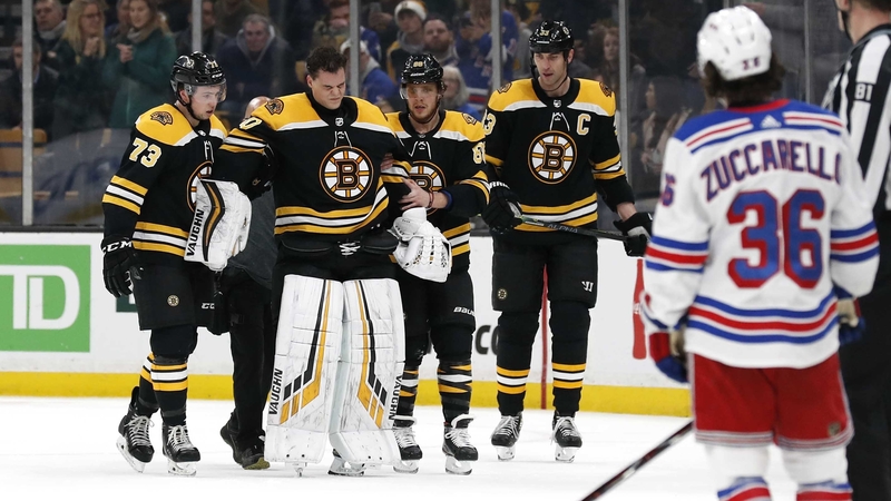 Bruins goalie Tuukka Rask