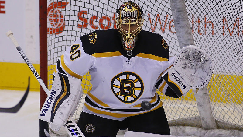 Bruins goalie Tuukka Rask