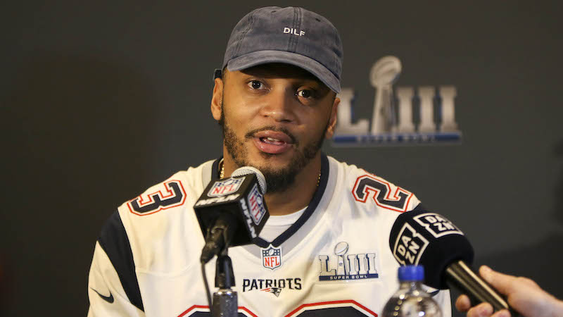 Patriots safety Patrick Chung