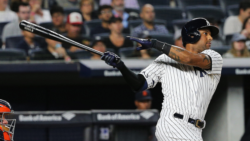 New York Yankees center fielder Aaron Hicks