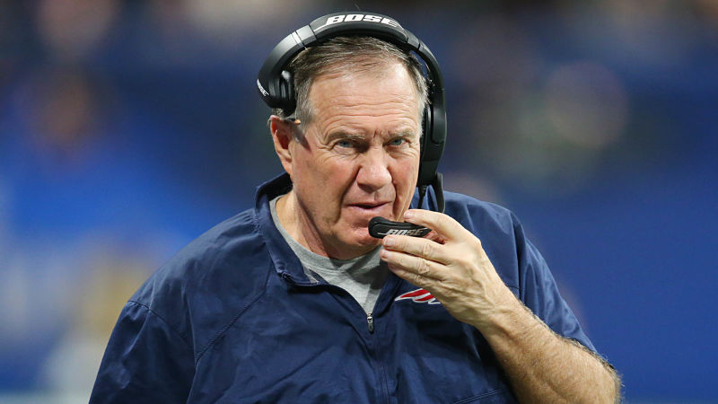 New England Patriots head coach Bill Belichick