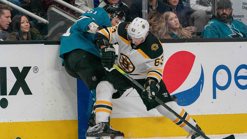 Boston Bruins forward Brad Marchand