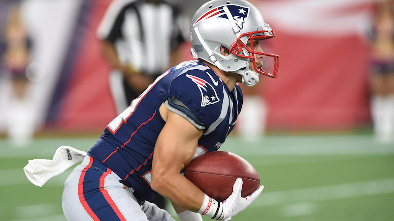 Patriots wide receiver Braxton Berrios