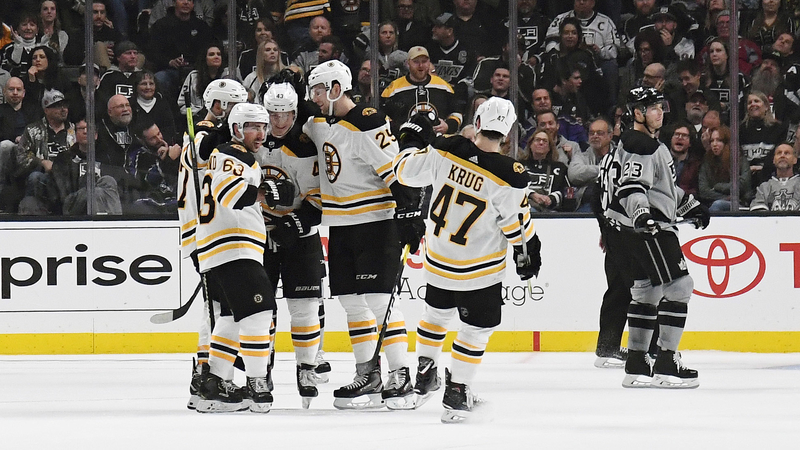 Bruins winger Brad Marchand