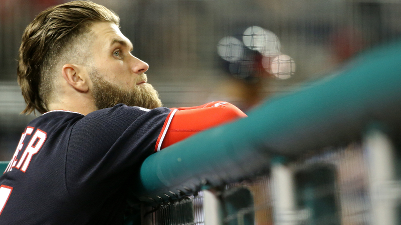 MLB outfielder Bryce Harper