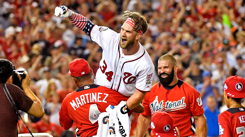 MLB outfielder Bryce Harper