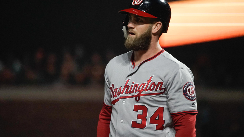 Washington Nationals right fielder Bryce Harper