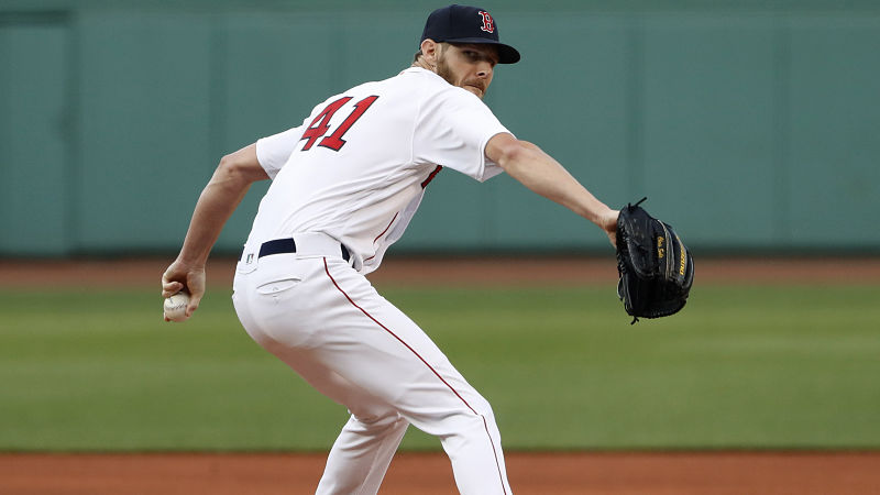 Boston Red Sox pticher Chris Sale