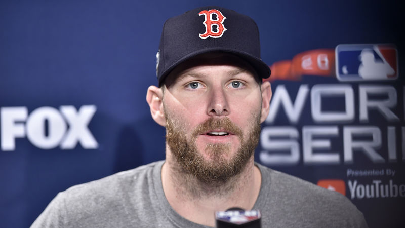 Boston Red Sox pitcher Chris Sale