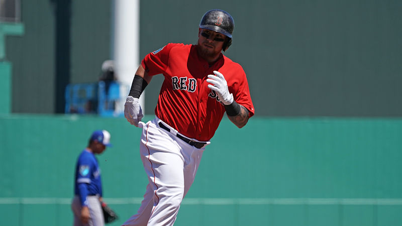 Boston Red Sox catcher Christian Vazquez