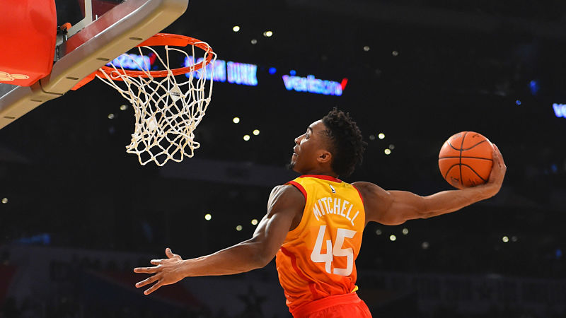 Utah Jazz guard Donovan Mitchell
