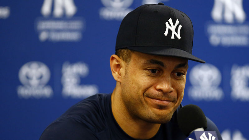 New York Yankees outfielder Giancarlo Stanton