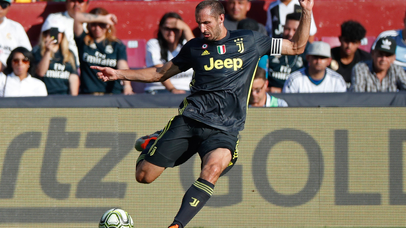 Juventus defender Giorgio Chiellini